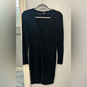 Uniqlo Knit Ribbed Long-Sleeve Cardigan